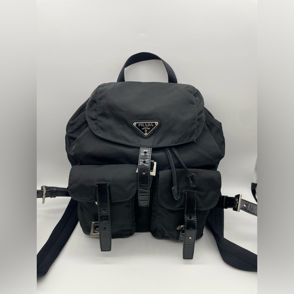 Prada Nylon Backpack Bag - Picture 1 of 12